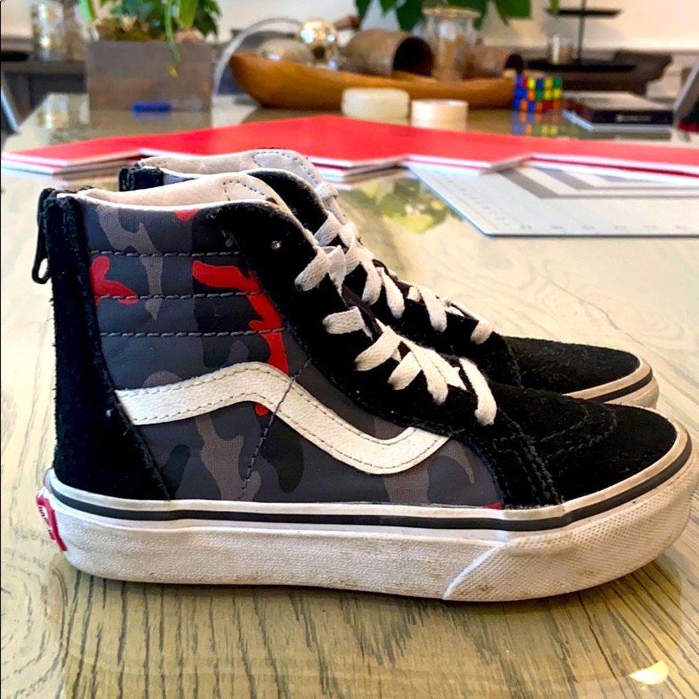 Vans Kids SK-8 High sneakers size 12.5K